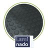 Piso Emborrachado Moeda 2mm 1,3x6 Metros Passadeira ou Piso Cor:preto - 4
