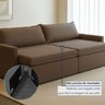 Sofá Cama Retrátil e Reclinável 260cm Marselha - 7