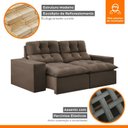 Ver mais imagens de Sofá 2 Lugares Retrátil e Reclinável 200cm Paraty