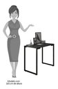 Ver imagem 3 de Mesa para Computador Escrivaninha 90cm Estilo Industrial New