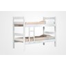 Beliche / Cama Solteiro 100% MDF Estrado em Eucalipto Reforçada com Escada Lateral Cor Branca última - 4