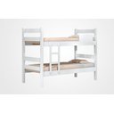 Ver imagem 4 de Beliche / Cama Solteiro 100% MDF Estrado em Eucalipto Reforçada com Escada Lateral Cor Branca última