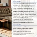 Ver mais imagens de Sofá Retrátil e Reclinável 250cm Domínio Marrom