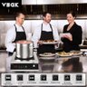 Vbgk Cooktop de Indução Profissional, 5000w, 16 Níveis, Timer 4h, 220v - 8