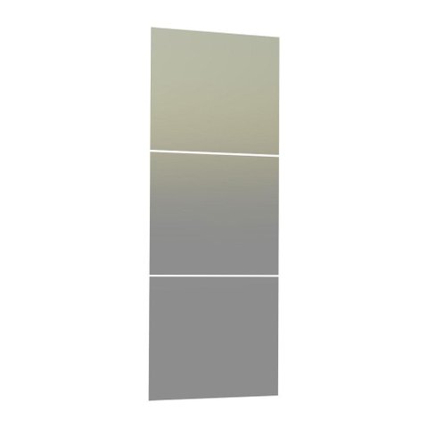 Kit Madesa com 3 Espelhos de 66,7 X 72,9 Cm para Guarda-roupa