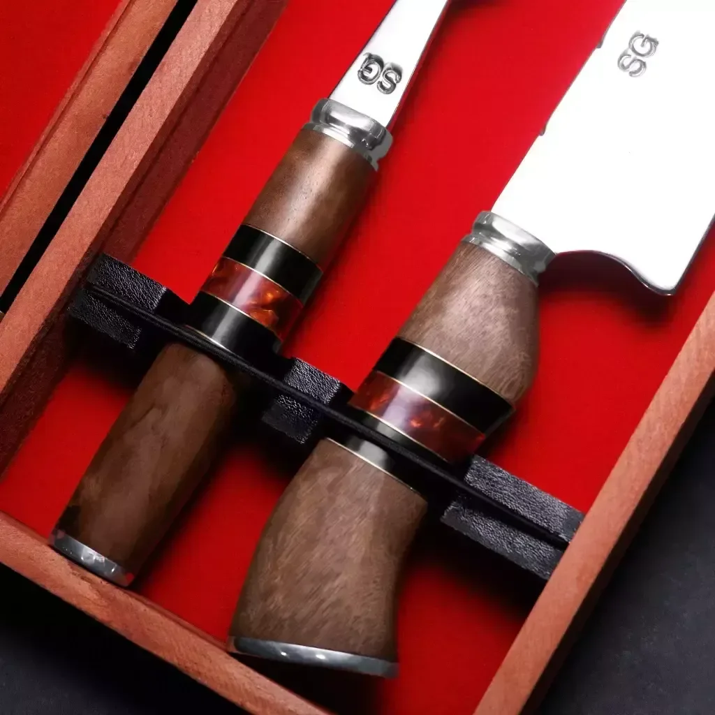 Ver imagem 3 de Conjunto Churrasco Sg Inox 5mm 10” com Estojo