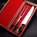 Ver imagem 2 de Conjunto Churrasco Sg Inox 5mm 10” com Estojo