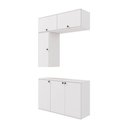 Ver imagem 4 de Conjunto para Banheiro Kappesberg Celeste 4 Peças Branco 120cm