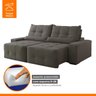 Sofá 2 Lugares Retrátil e Reclinável 210cm Bauhaus - 9