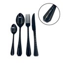 Ver imagem 3 de Faqueiro Conjunto Talheres Luxo Black 24 Peças Inoxidavel