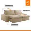 Ver mais imagens de Sofá Retrátil e Reclinável 210cm Noah