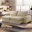 Ver imagem 1 de Sofá Retrátil e Reclinável 210cm Noah