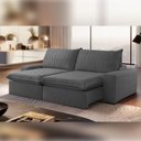 Ver imagem 1 de Sofá Retrátil e Reclinável 210cm Noah