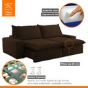 Ver imagem 5 de Sofá Retrátil e Reclinável 210cm Noah