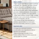 Ver mais imagens de Sofá Retrátil e Reclinável 210cm Domínio Cinza