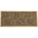 Ver imagem 1 de Tapete Capacho para Porta Vinil 30x70cm Ladrilhos