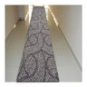 Tapete Passadeira Emborrachada Pvc Antiderrapante 0,44x4,00m Caracol Cinza - 2