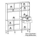 Ver imagem 4 de Cozinha Compacta 6p 2g 161 Cm Montesa Freijo Supremo Cp Ripado Freijo Ktp