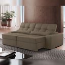 Ver imagem 1 de Sofá Retrátil e Reclinável 250cm Enzo Plus