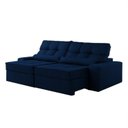 Ver imagem 2 de Sofá Retrátil e Reclinável 250cm Enzo Plus