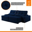 Ver mais imagens de Sofá Retrátil e Reclinável 250cm Enzo Plus