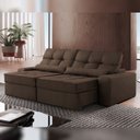 Ver imagem 1 de Sofá Retrátil e Reclinável 250cm Enzo Plus