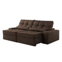 Ver imagem 2 de Sofá Retrátil e Reclinável 250cm Enzo Plus