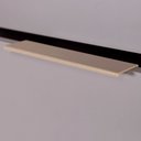 Ver mais imagens de Cômoda Square para Quarto 3 Gavetas Pés de Metal 80cm Nude Gianduia Casavee