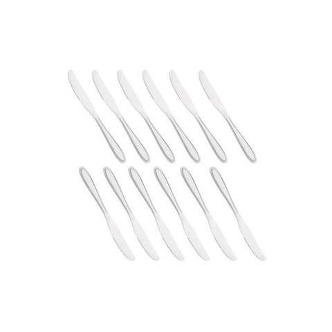 Kit 12 Peças Gp Inox Faca de Sobremesa Star Gp085