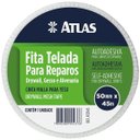 Ver imagem 6 de Fita Telada Auto Adesiva para Reparos 50mm X 45m Gesso Drywall Alvenaria + Espátula 4cm Aço Carbono