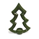 Ver imagem 1 de Enfeite Porta-Velas Silhueta Árvore de Natal Decorativa 33x26cm