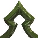Ver imagem 2 de Enfeite Porta-Velas Silhueta Árvore de Natal Decorativa 33x26cm