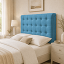 Ver imagem 2 de Cabeceira Ana Estofada Suede p/ Cama Box Casal Queen 160cm Quarto