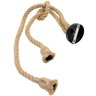 Pendente Luminaria Kit 4 Uni Corda Sisal Natural Retro Iluminaçao Casa Sala Loja Comercio Decoraçao  - 14