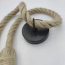 Pendente Luminaria Kit 4 Uni Corda Sisal Natural Retro Iluminaçao Casa Sala Loja Comercio Decoraçao  - 15