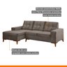Sofá 2 Lugares 208cm Chaise Esquerda Emporio - 5
