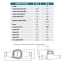 Ver imagem 7 de Hidrômetro Multijato 1.1/2'' 20m³/h | Range 80 Equipado com Saída Pulsada Renova Medição Mr 16,0m³/h