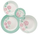 Ver imagem 4 de Kit Jogo Café Lanche Oxford Donna Bloom 12 Peças Cerâmica