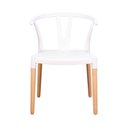Ver imagem 6 de Conjunto 6 Cadeiras Polipropileno Wishbone Yescasa Branco