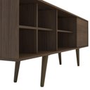 Ver imagem 5 de Rack para TV até 65 Polegadas 1 Porta 6 Nichos 175cm Estilo Retrô Cor Mumbai - Mademóvel