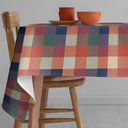 Ver imagem 1 de Toalha Mesa Plástica Térmica Chess 4 e 6 lugares 1,60