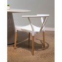 Ver imagem 7 de Conjunto 10 Cadeiras Polipropileno Wishbone Yescasa Branco
