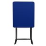 MESA TOSA DOBRAVEL ALTURA AJUSTAVEL BANHO PETSHOP CAES GATOS COM GIRAFA REGULAVEL AZUL - 5
