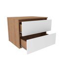 Ver imagem 6 de Conjunto Kit para banheiro 60cm com Gabinete espelheira e cuba CJ43018-111 Móvel na Caixa Videira Am