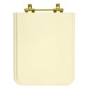 Ver imagem 1 de Assento Sanitário Square Bone (bege) para Vaso