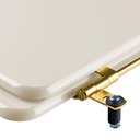 Ver imagem 3 de Assento Sanitário Square Bone (bege) para Vaso