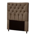 Ver imagem 2 de Cabeceira Solteiro 90cm Embaixatriz Plus Marrom