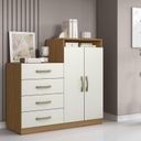 Ver imagem 4 de Cômoda Sapateira Londres 2004142 Atacama Off White - Aramóveis