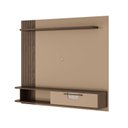 Ver imagem 2 de Painel para TV até 50 Polegadas 160,2cmx136cm Jeri Marrom Fendi/Carvalho