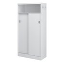 Ver imagem 2 de Armário Multiuso com 2 Portas de Correr 528 - Móveis Carraro - Branco